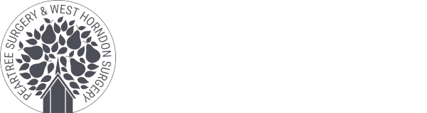 Peartree Surgery & West Horndon Surgery logo and homepage link